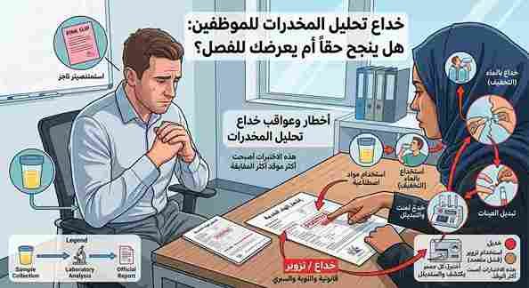 كيفية إفساد تحليل المخدرات للموظفين